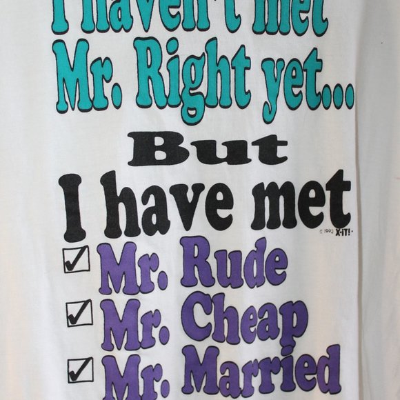 SOLD / FUNNY HAHA St. T USVI Marriage T-Shirt Size Large - Picture 5 of 5